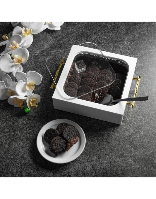 8x8 Pan Holder with Twig Handles