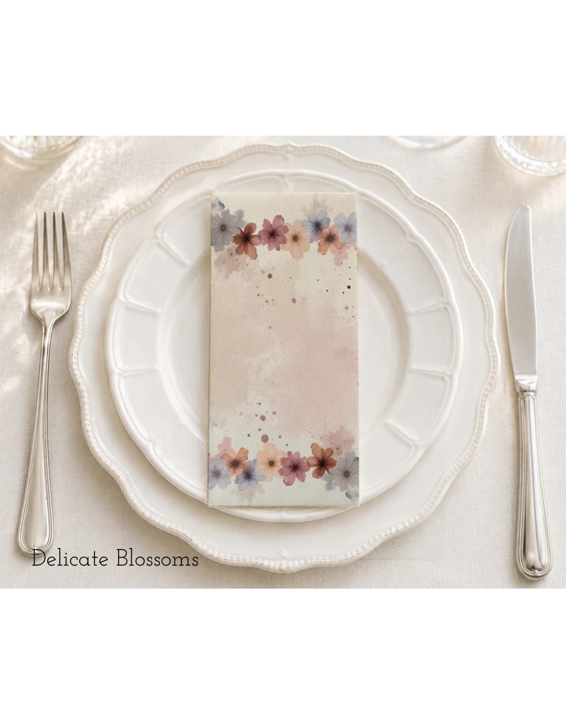 Floral Printed Luxury Guest Towels (More Options)