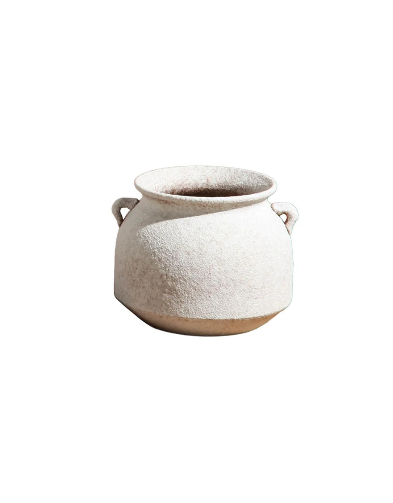 Porcelain Vase with Handle Design