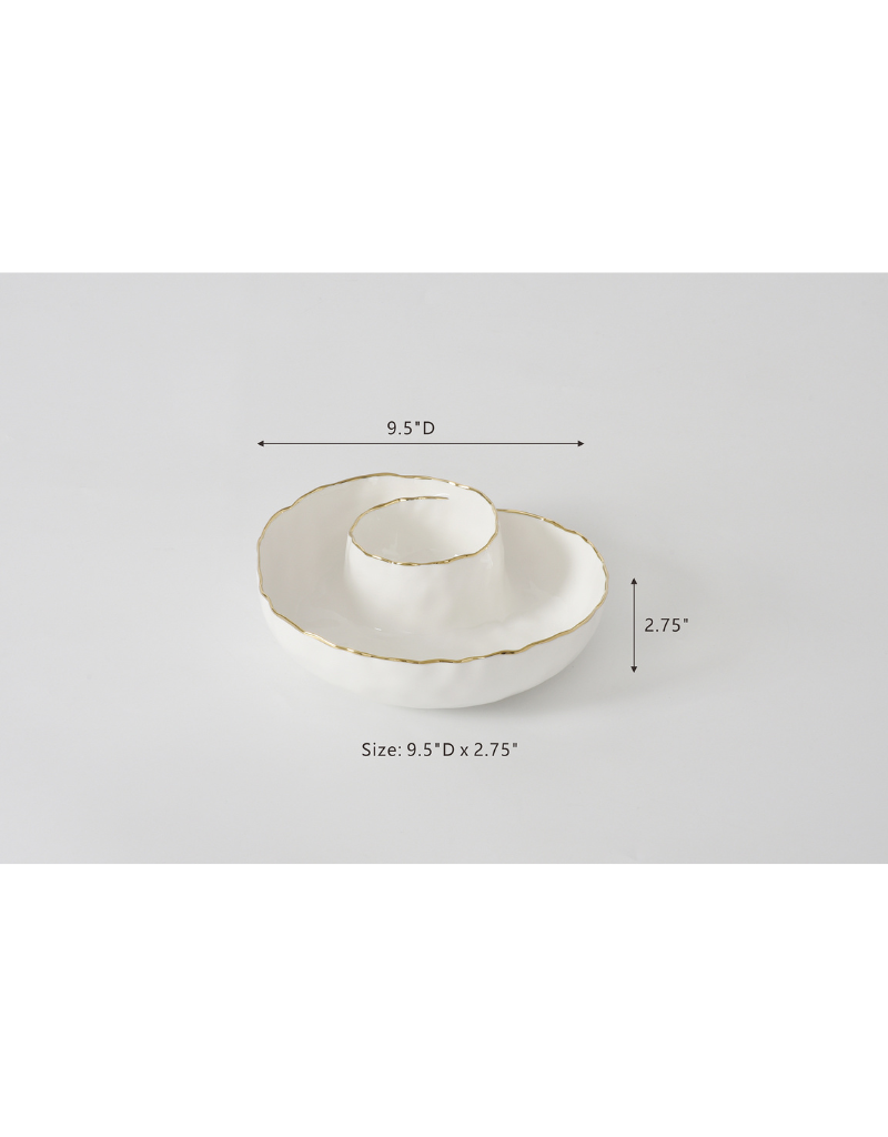 Round Chip & Dip (options)