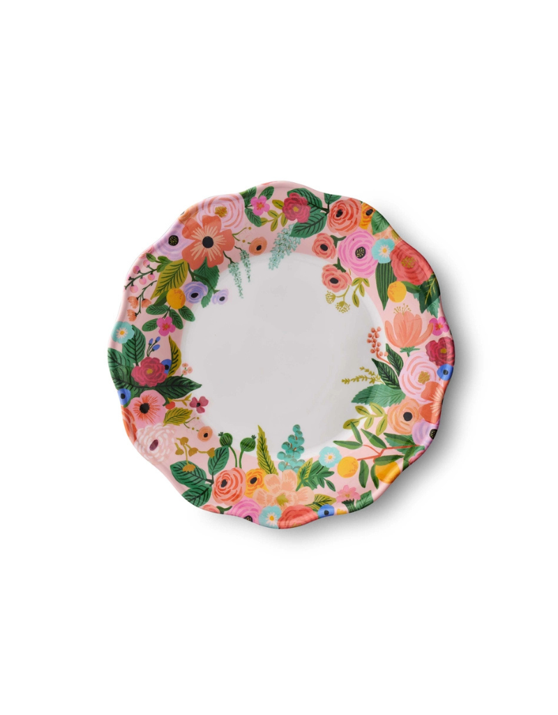Garden Party Melamine Dinner Plates (Set of 4)