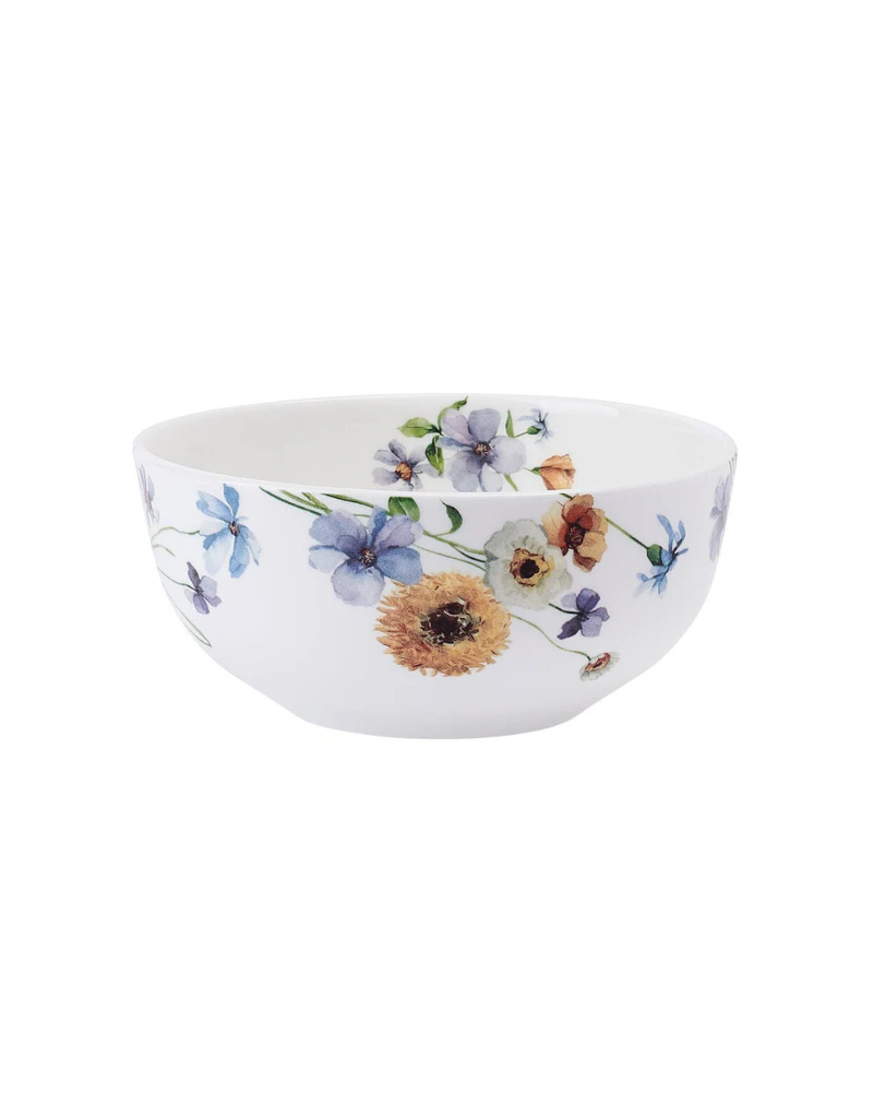 Audrina 12pc Bone China Dinnerware Set