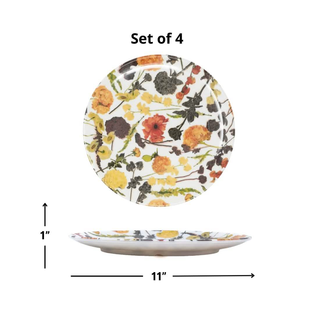 Elizabeth Sutton Collection: Auburn Bouquet Dinner Plate Set