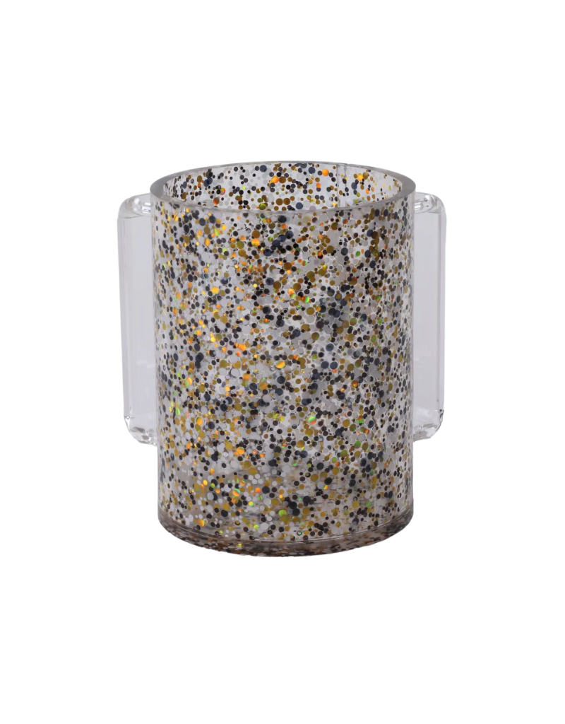 Gold Sequins Acrylic Wash Cup