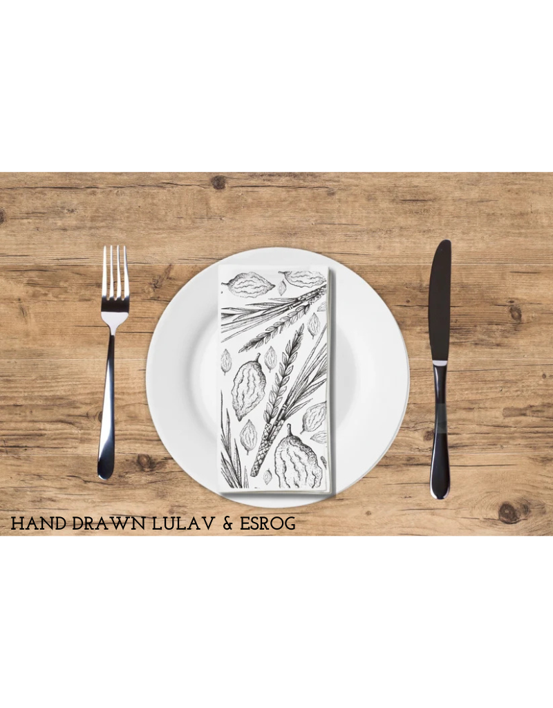 Succot Printed Luxury Guest Towels (options)