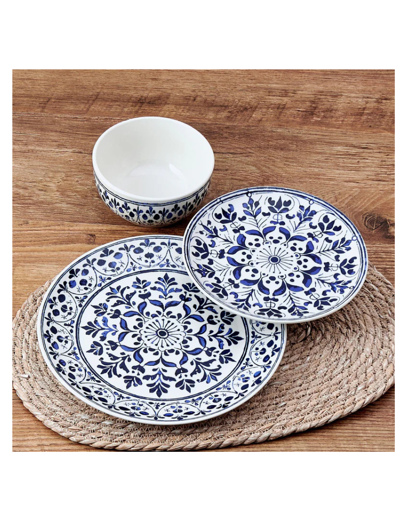 Medallion 12pc Porcelain Dinnerware Set