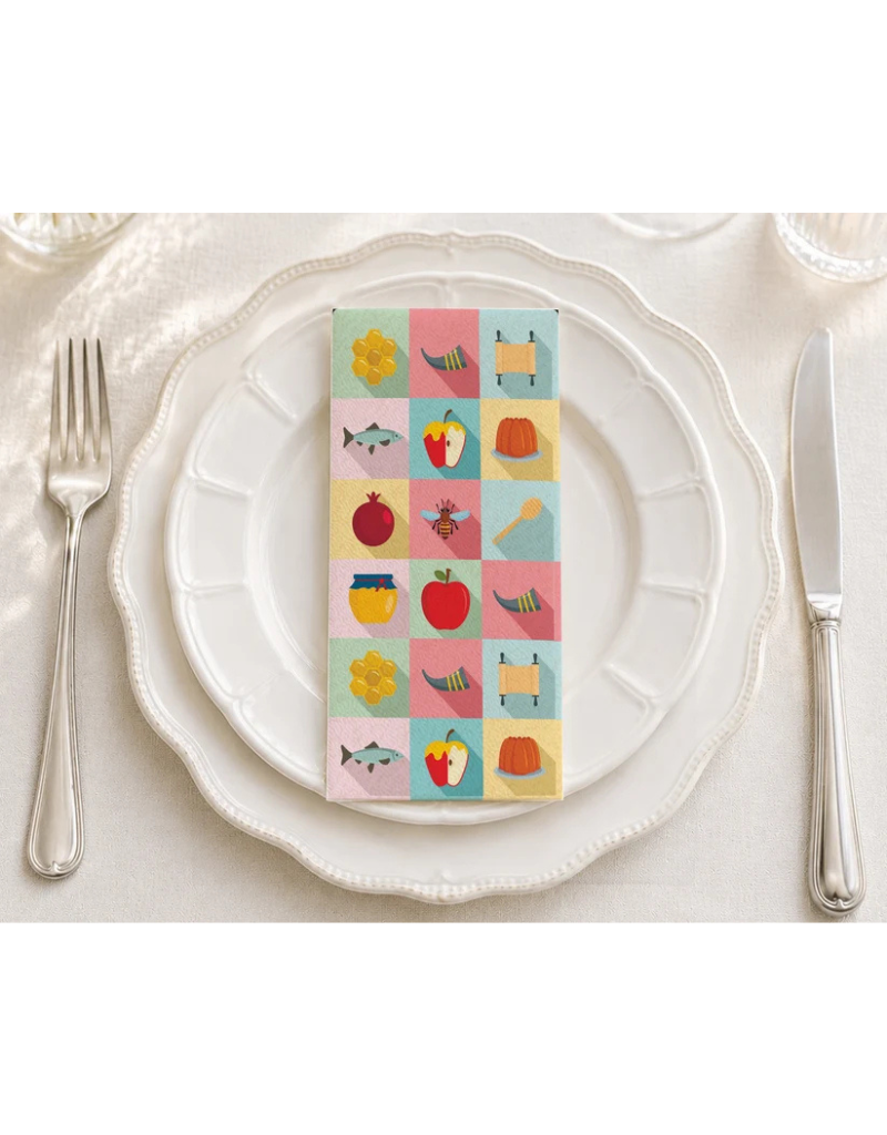 Rosh Hashanah Luxury Printed Guest Towels (options)