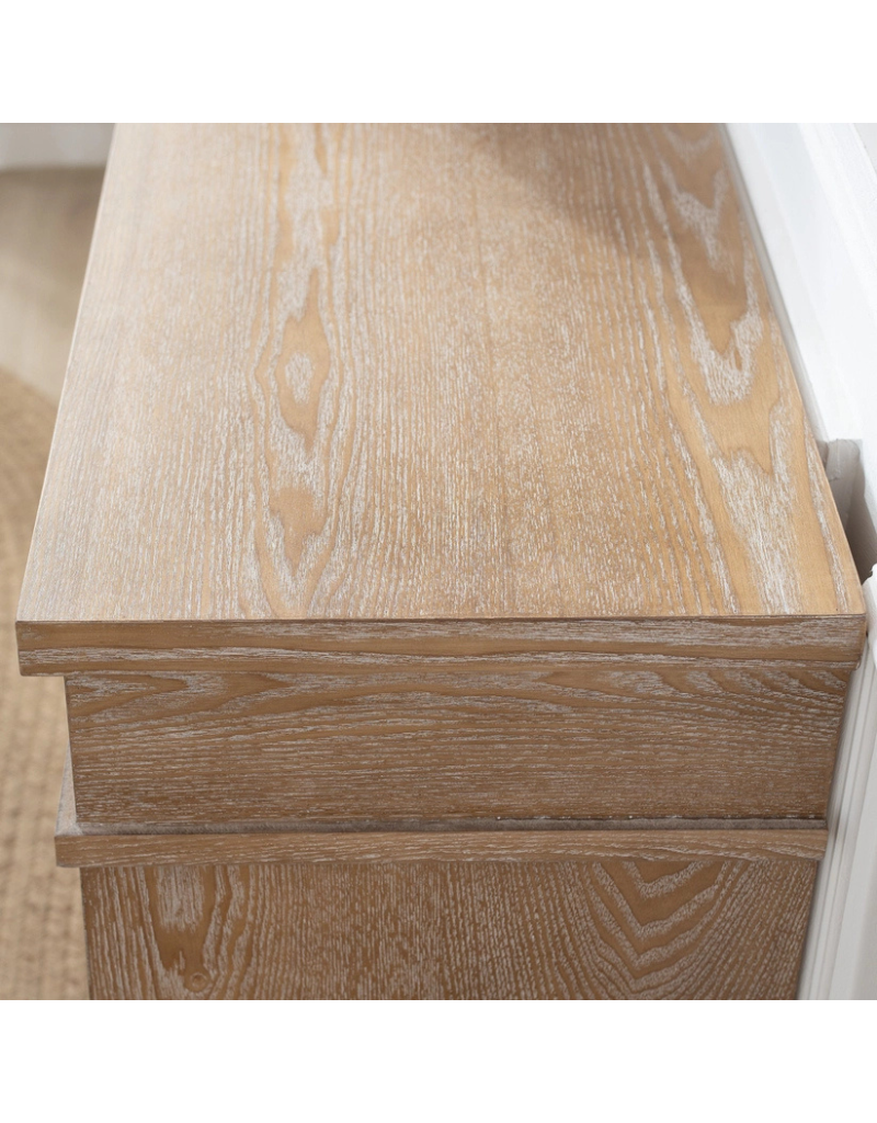 Natural Wood Rustic Archway Console Table