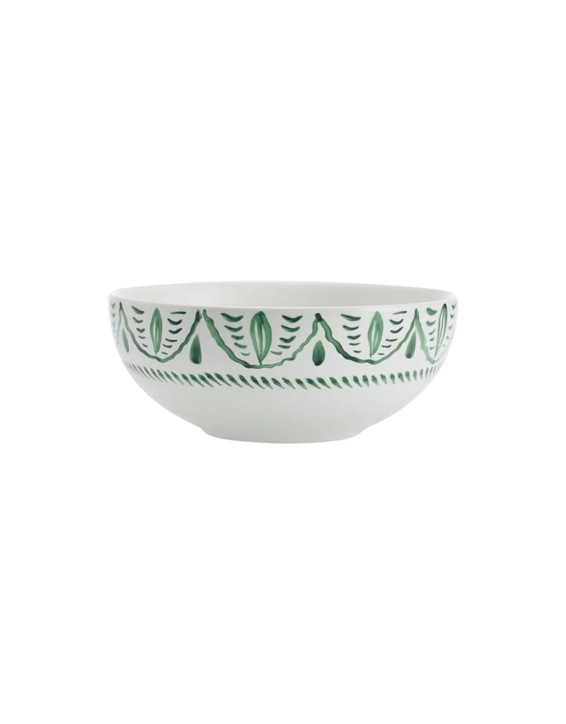 Sicily Green 12pc Stoneware Dinnerware Set