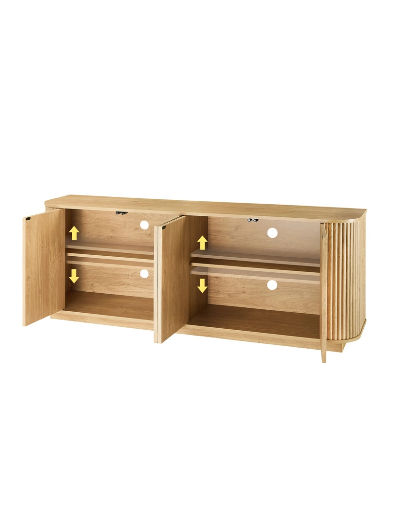 Wave Sideboard Storage Cabinet (options)