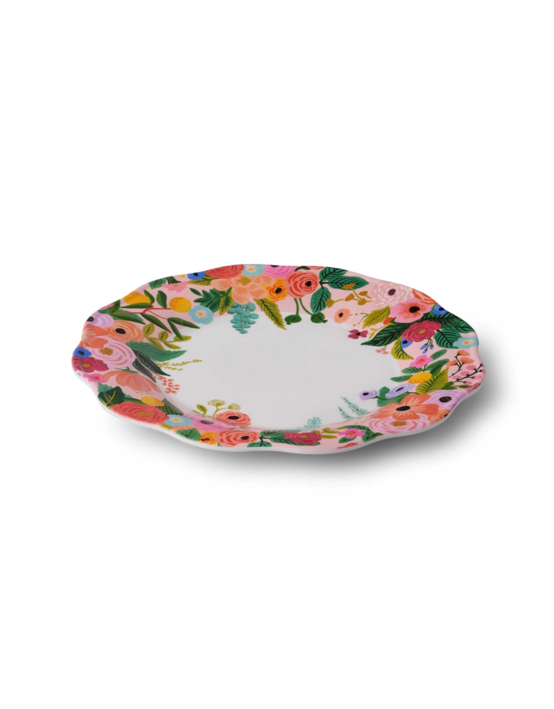 Garden Party Melamine Dinner Plates (Set of 4)