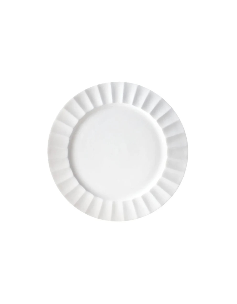 Nevaeh Fluted 16pc Bone China Dinnerware Set