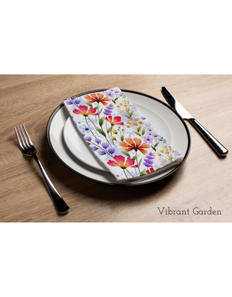 Floral Printed Luxury Guest Towels (More Options)