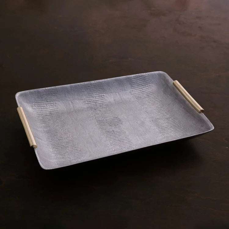 Sierra Modern Python Rectangular Platter