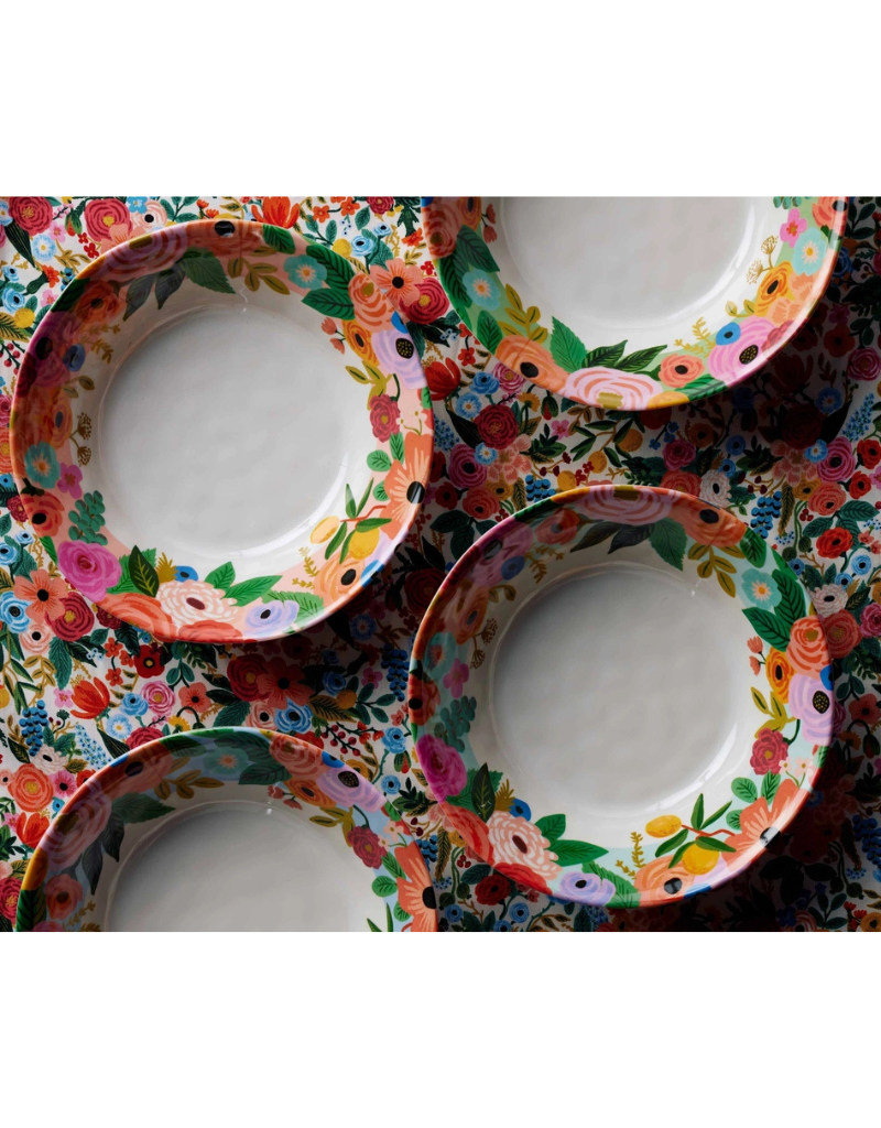 Garden Party Melamine Bowls (Set of 4)