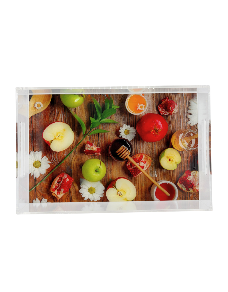 11x17 Acrylic Rosh Hashanah Trays