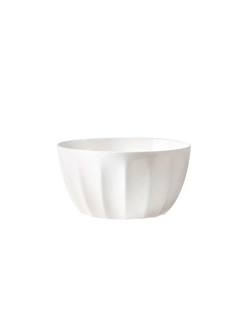 Nevaeh Fluted 16pc Bone China Dinnerware Set