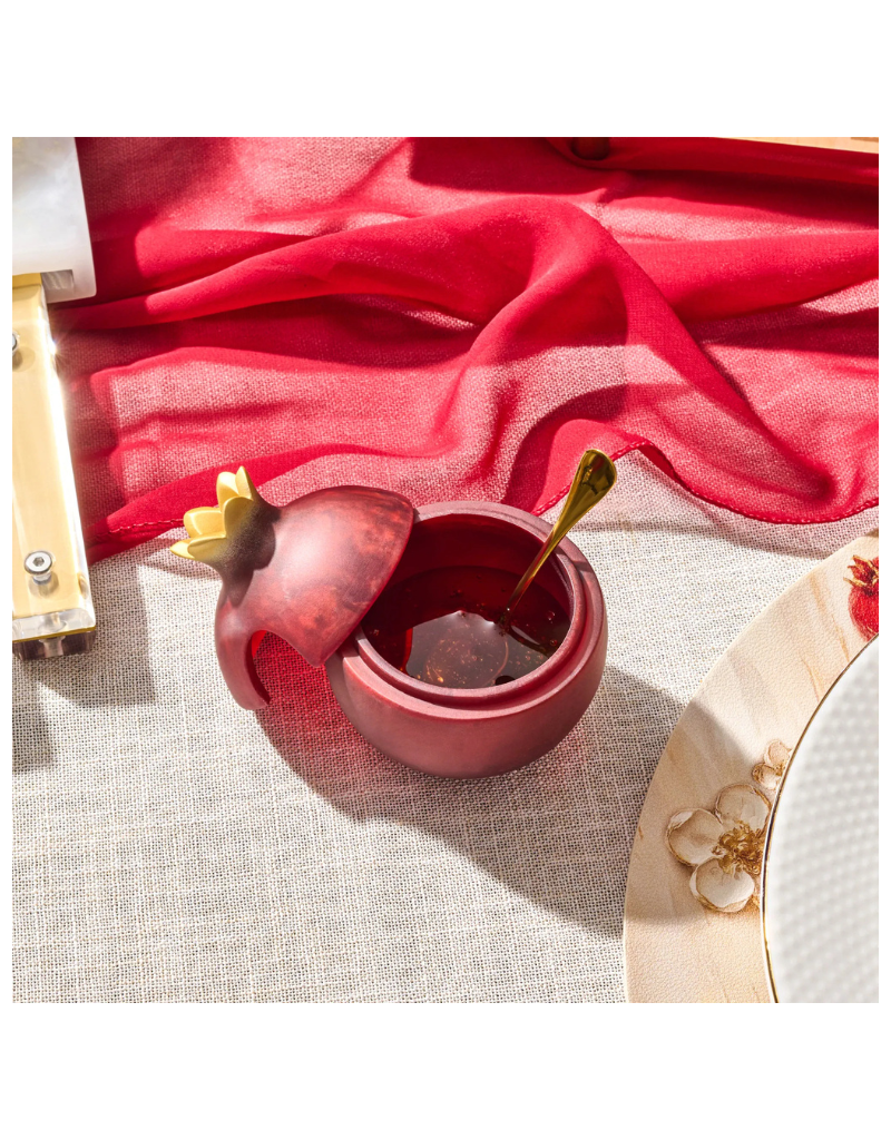 Resin Pomegranate Honey Dish