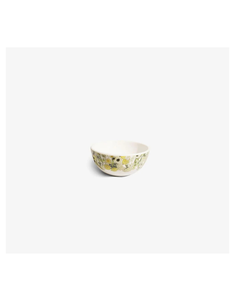 Elizabeth Sutton Collection: Cream Floral Garden 12pc Melamine Dinnerware Set