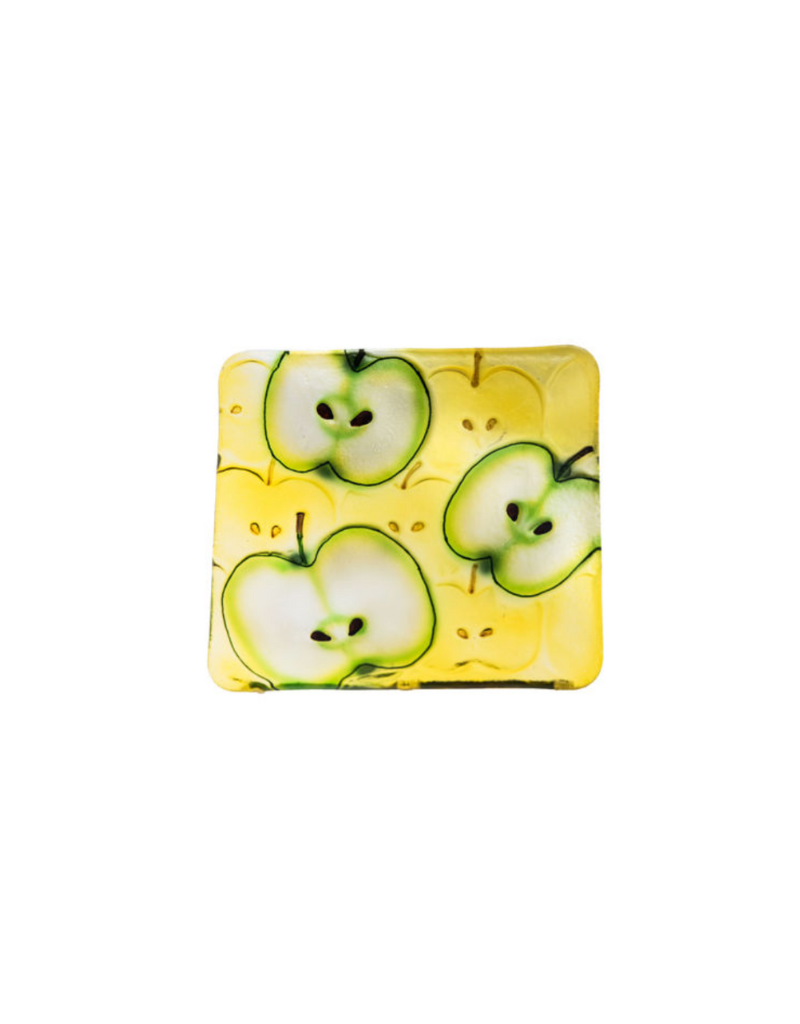 Glass Apple Plate