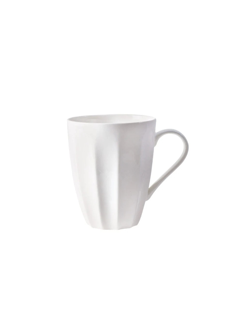 Nevaeh Fluted 16pc Bone China Dinnerware Set