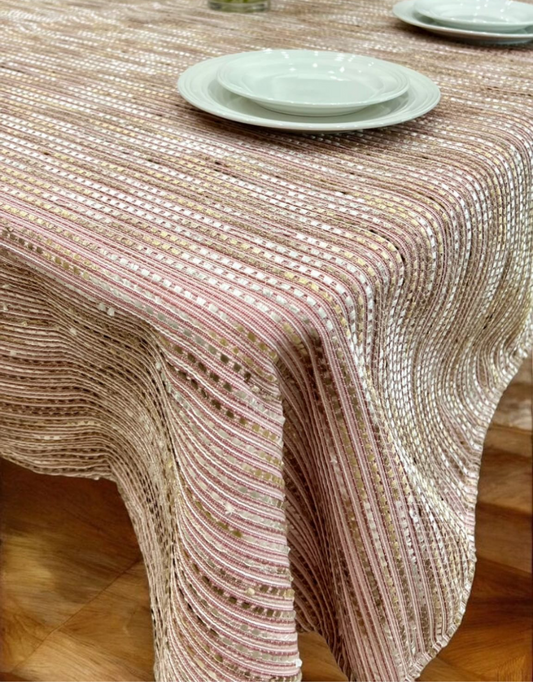 Soiree Pink Tablecloth