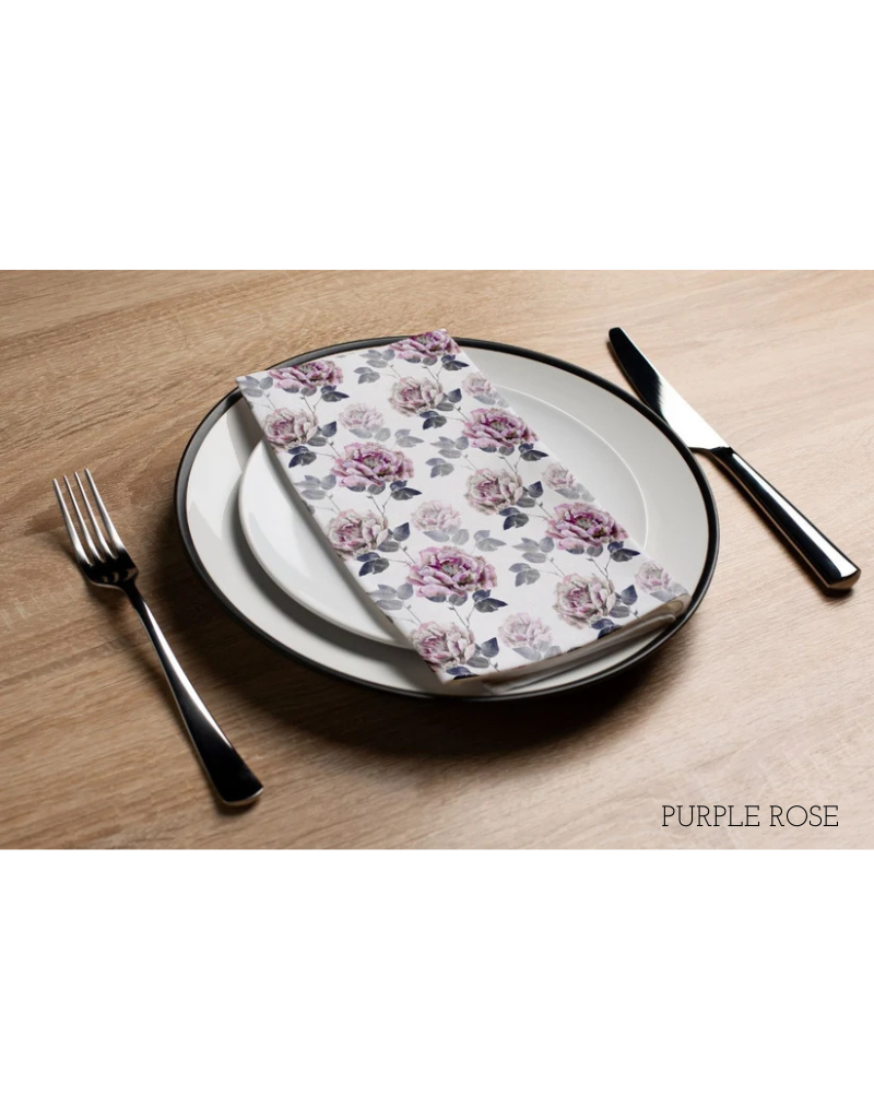 Floral Printed Luxury Guest Towels (options)