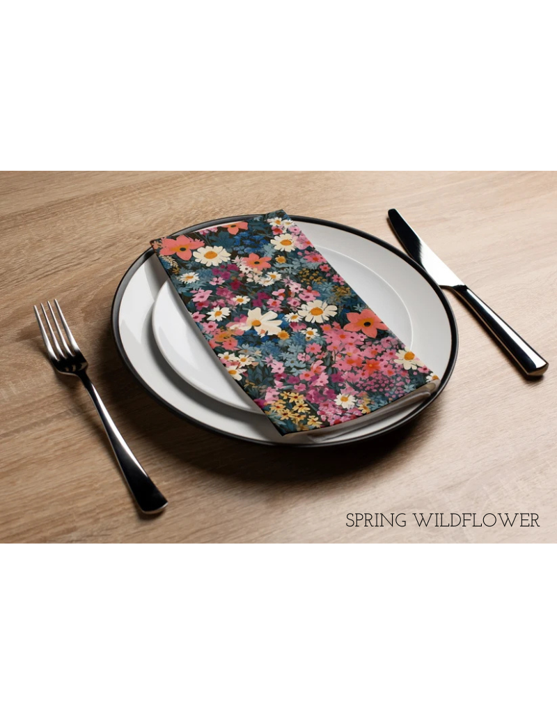 Floral Printed Luxury Guest Towels (options)