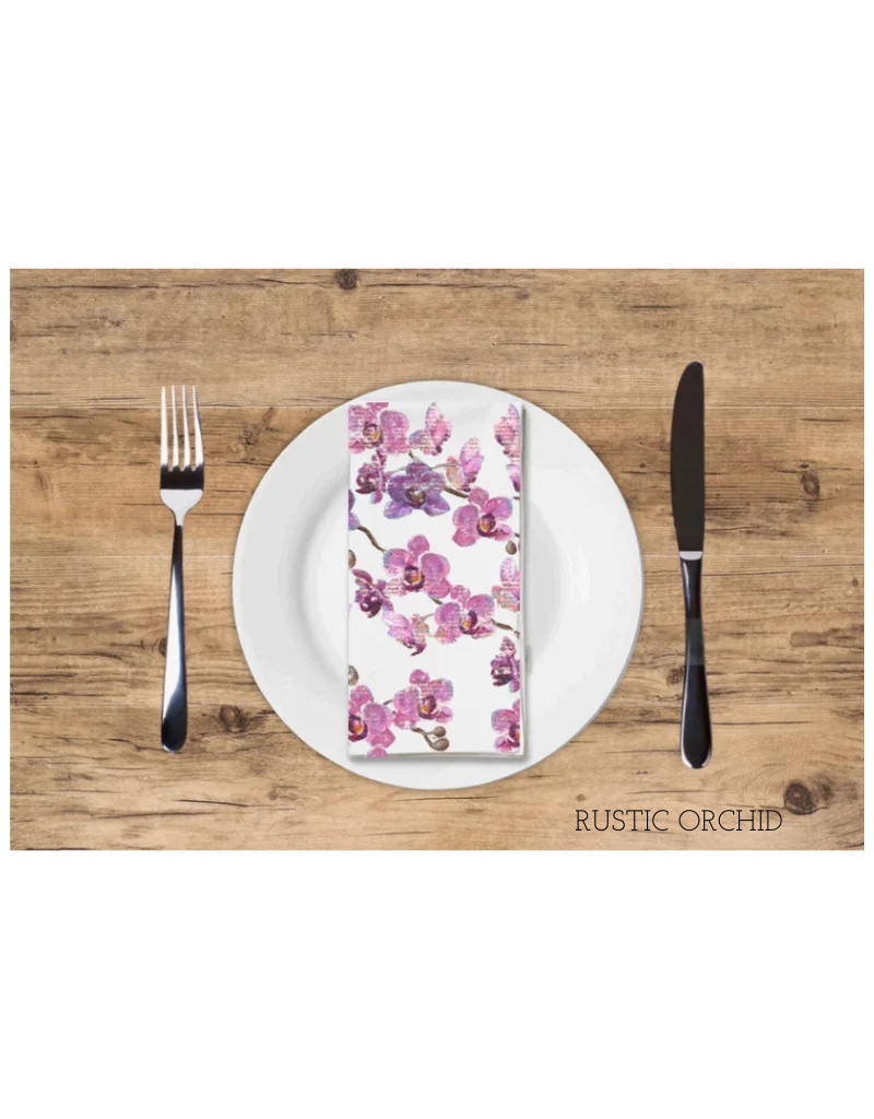 Floral Printed Luxury Guest Towels (options)