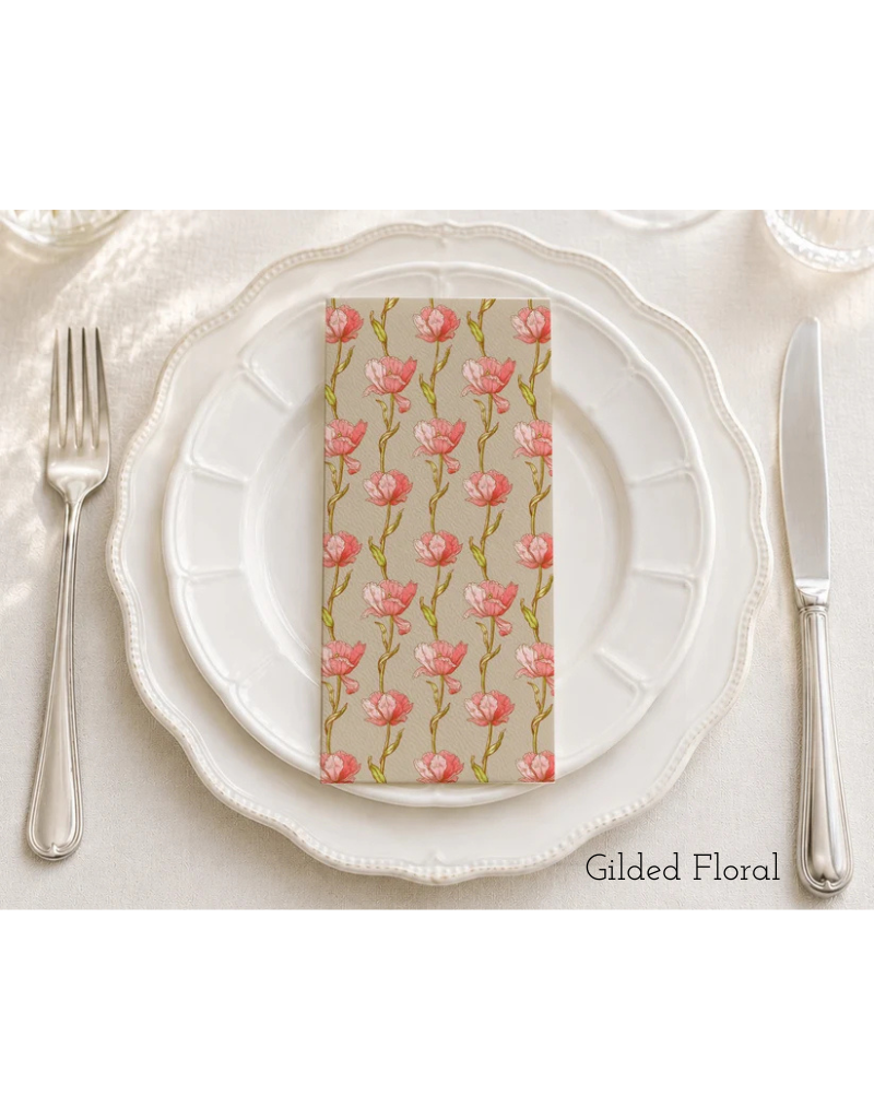 Floral Printed Luxury Guest Towels (More Options)