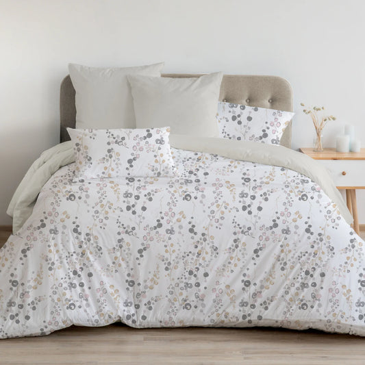 Gentle Petal Garden - Gray