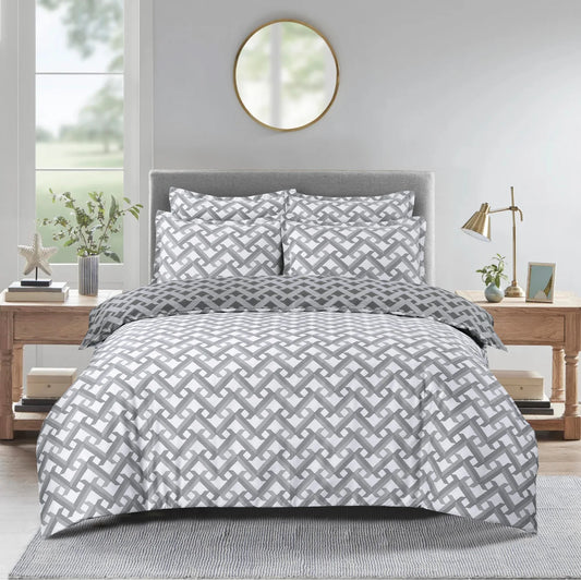 Diamond Braid- Grey/Dark Grey