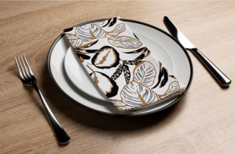 Floral Printed Luxury Guest Towels (options)