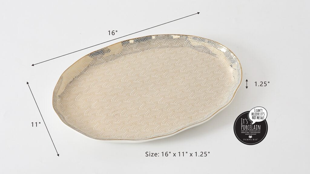 Sensu Oval Platter