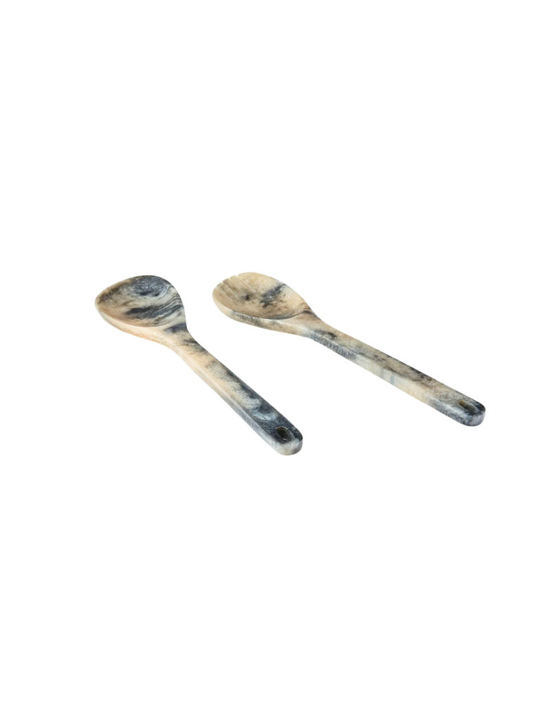 Lucente Resin Matte Salad Servers