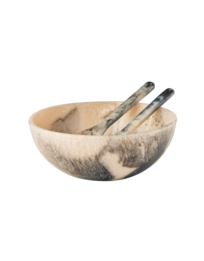 Lucente Resin Matte Salad Servers