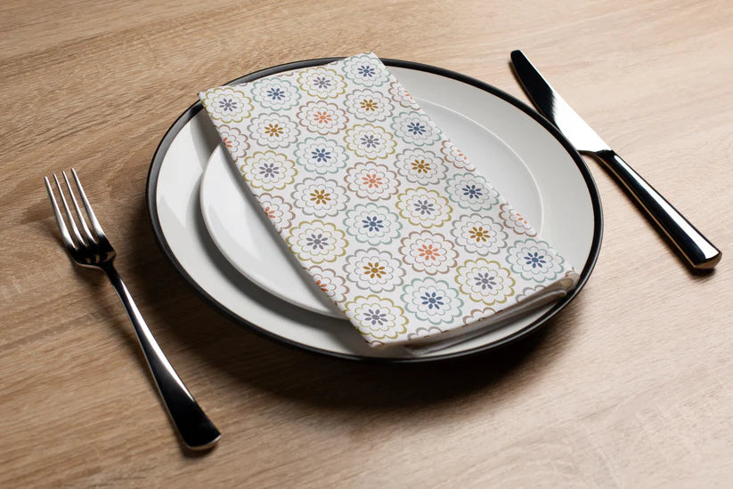 Floral Printed Luxury Guest Towels (More Options)