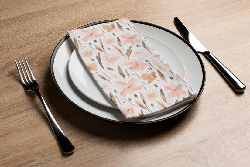 Floral Printed Luxury Guest Towels (More Options)