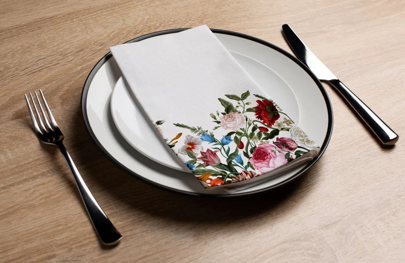 Floral Printed Luxury Guest Towels (More Options)