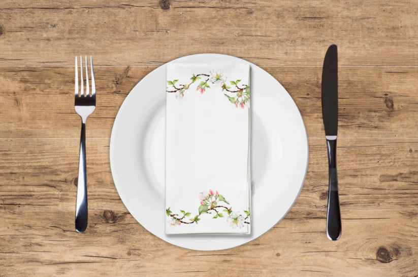 Floral Printed Luxury Guest Towels (More Options)