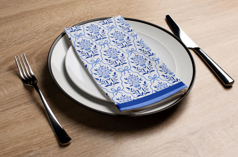 Floral Printed Luxury Guest Towels (options)