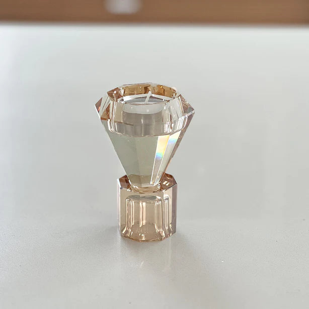 Double Ended Crystal Candlestick