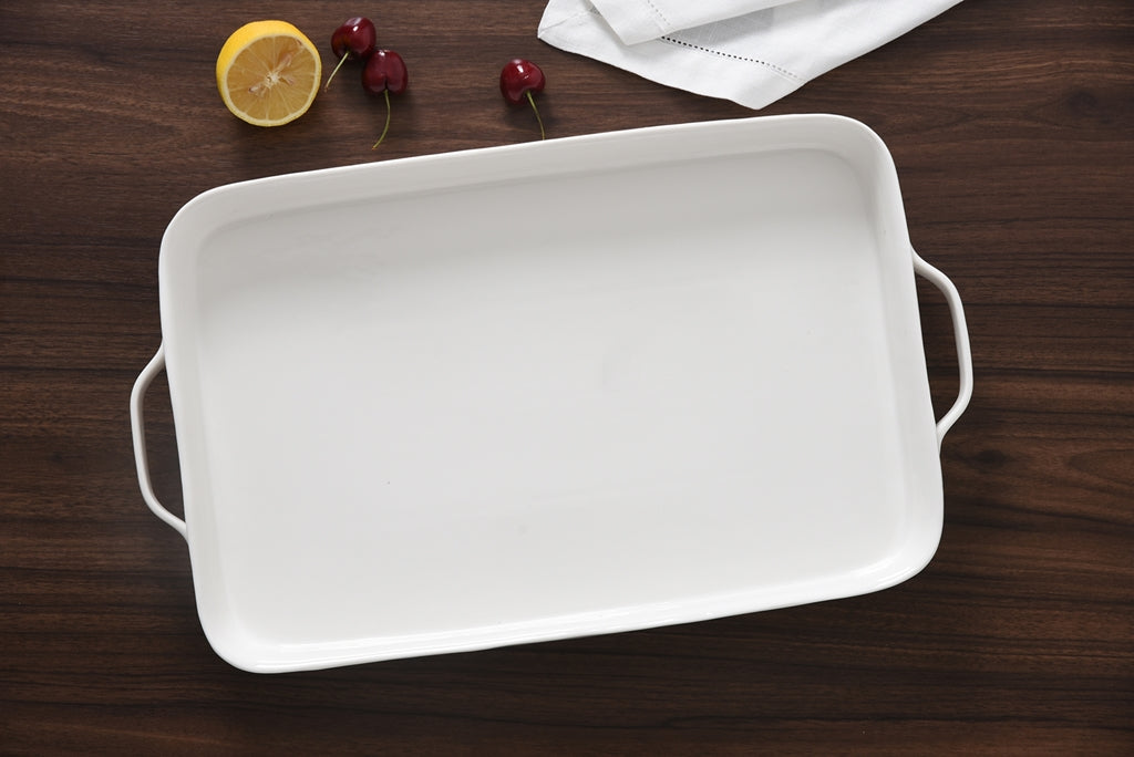 Rectangular Tray with Handles