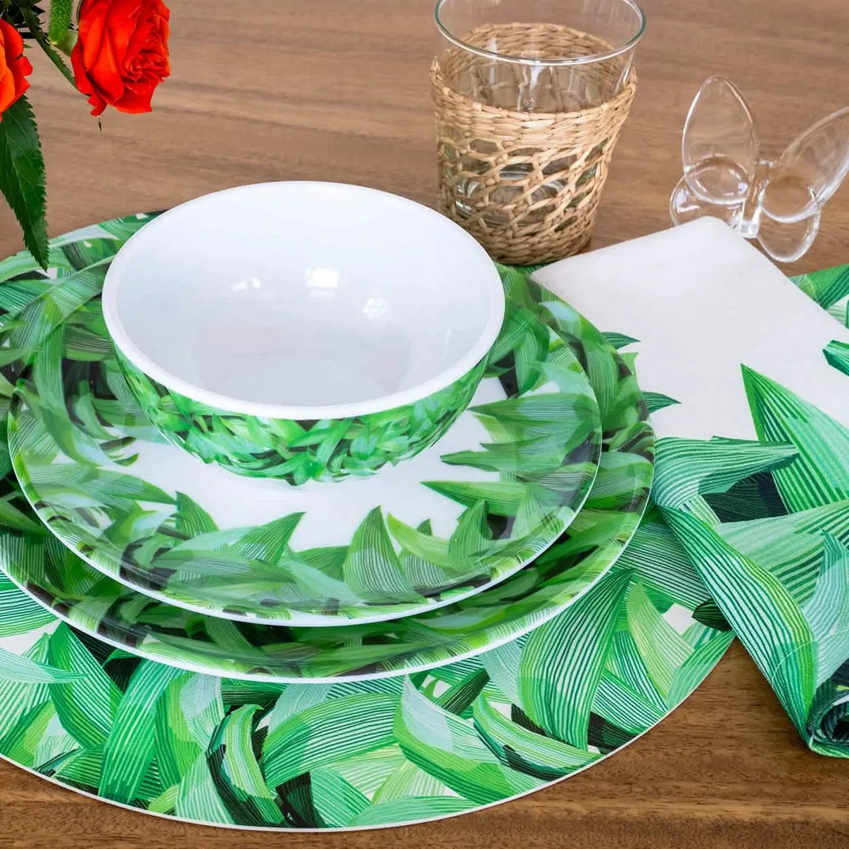 Elizabeth Sutton Collection: Pura Vida Salad Plate Set