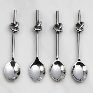 Stainless Steel Knot Small Spoon