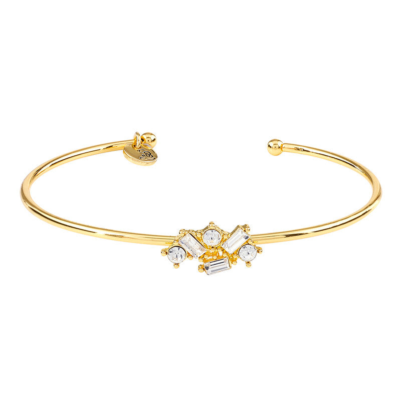 Fleur Jewelry Crystal Bangle
