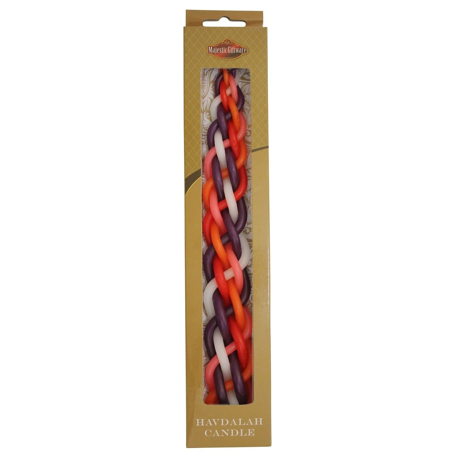 Colorful Woven Havdalah Candle
