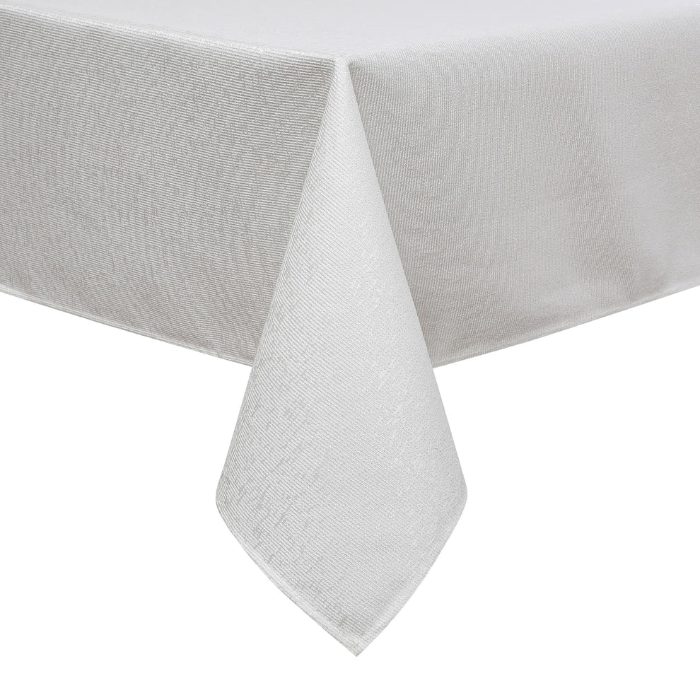 Jacquard White Sandstone Tablecloth #1386