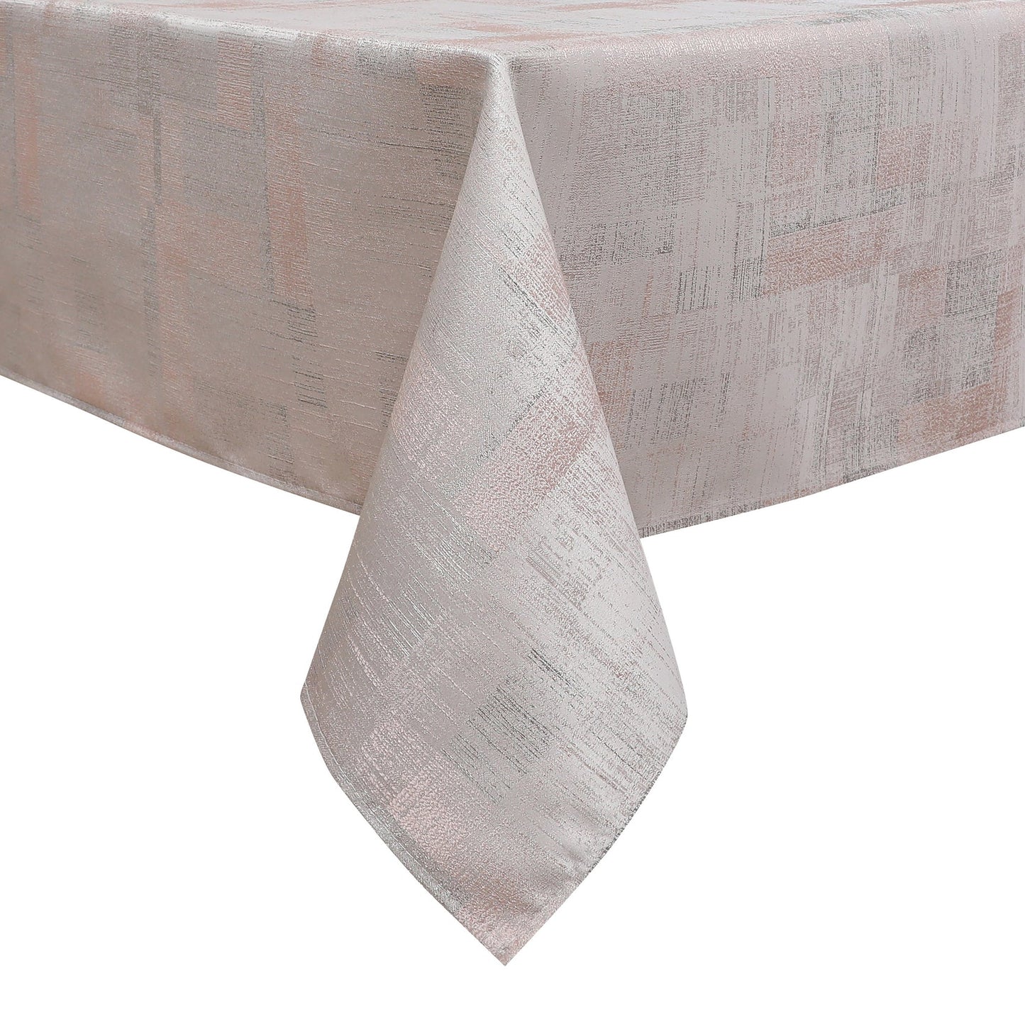 Jacquard Mirage Blush Tablecloth #1399