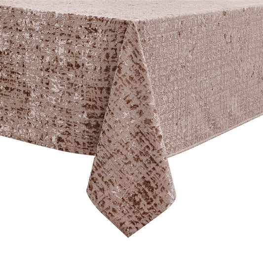Velvet Patina Blush Taupe Tablecloth #1425